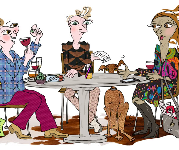 Illustration till Svea Banks kundtidning