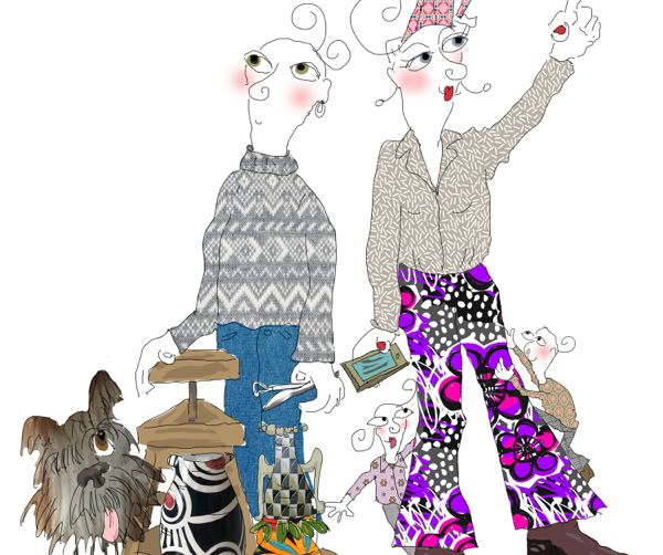 Illustration till Svea Banks kundtidning